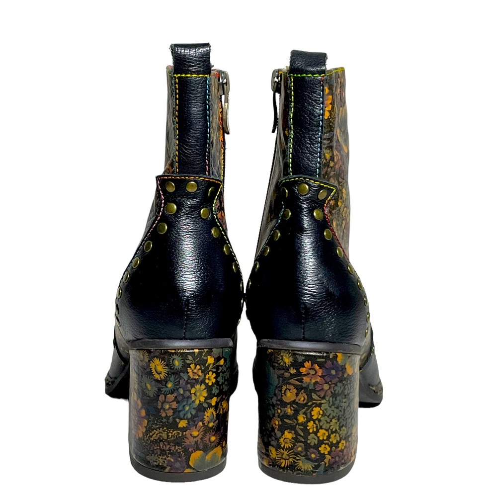 L'Artiste by Spring Step OLEVEA Black Ankle Boot 36 US (5.5-6) - Picture 3 of 7